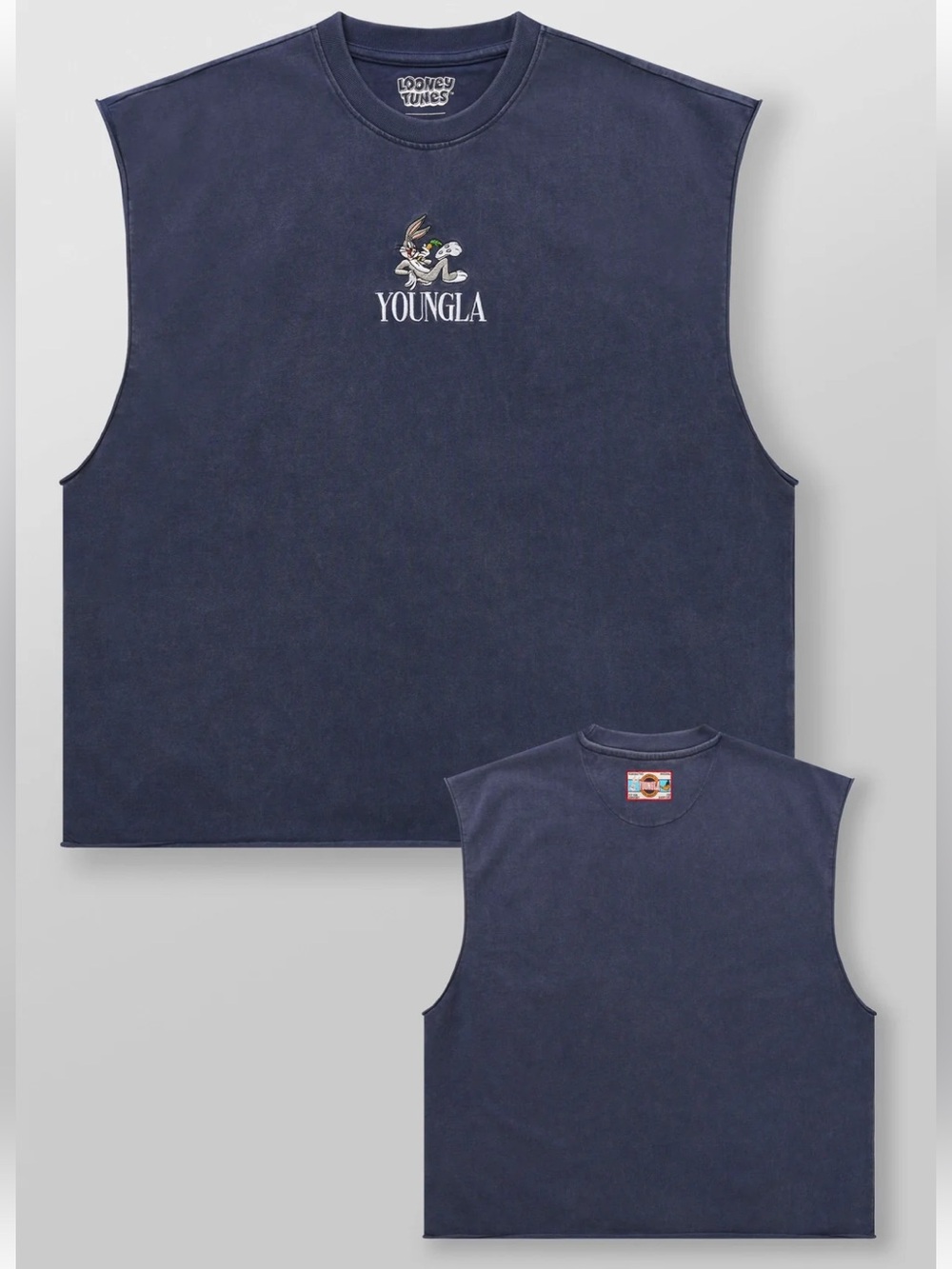 LOONEY TUNES EMBROIDERED CUT-OFFS YOUNGLA